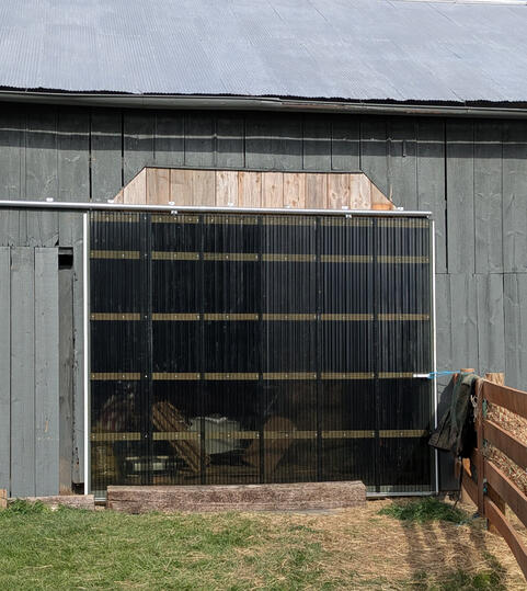 Barn Door Opening - After