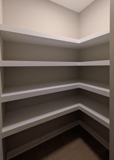 Pantry Shelves - After