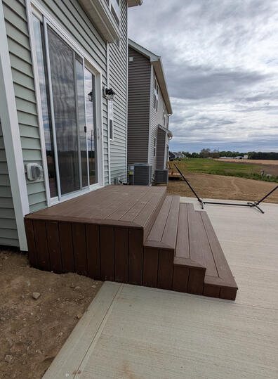 Trex Saddle Deck Landing