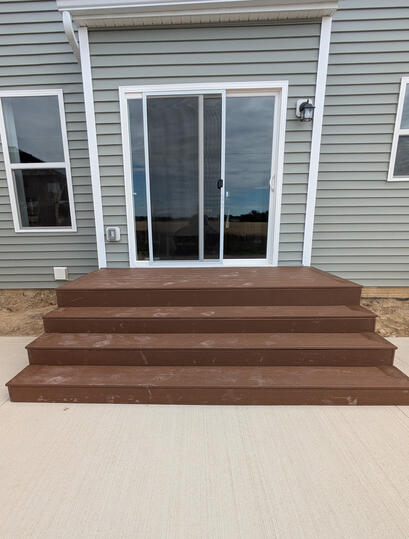 Trex Saddle Deck Landing